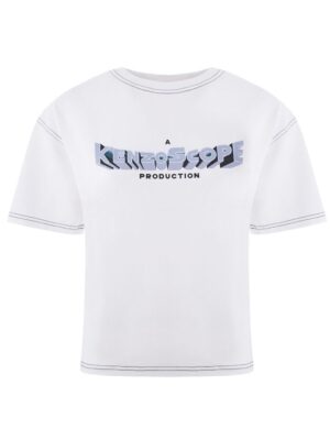 Kenzo Elegant White Cotton Top for Women