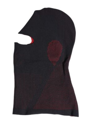 Dolce & Gabbana Black Cotton Knitted Ski Mask Balaclava Hat