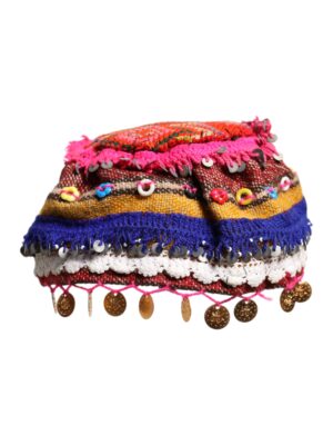 Dolce & Gabbana Multicolor Floral Sequin Knitted Embellished Hat
