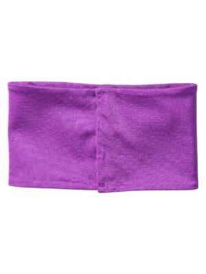 Dolce & Gabbana Purple Nylon Stretch Women Neck Warmer Scarf