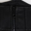 Dolce & Gabbana Black Cotton Waist Tuxedo Belt Cummerbund - Image 4