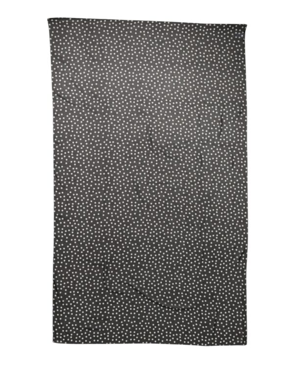 Dolce & Gabbana Black Polka Dots Polyester Wrap Shawl Scarf - Image 3