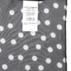 Dolce & Gabbana Black Polka Dots Polyester Wrap Shawl Scarf - Image 5