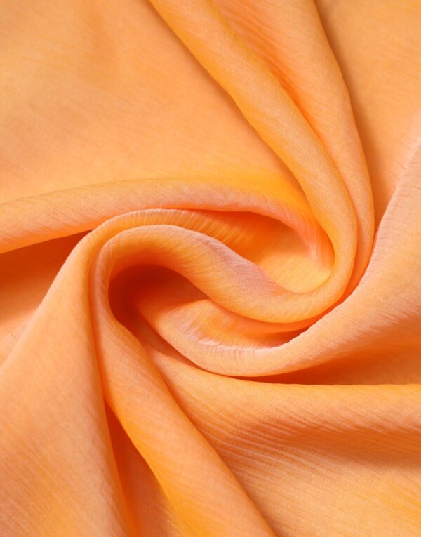 Dolce & Gabbana Orange Silk Rectangle Wrap Shawl Scarf - Image 4