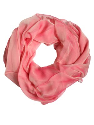 Dolce & Gabbana Pink Silk Rectangle Women Wrap Shawl Scarf