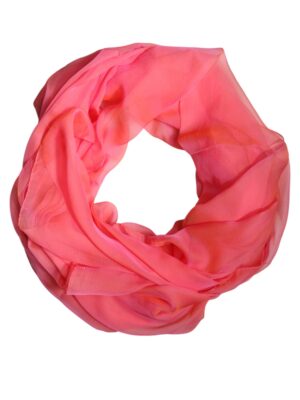 Dolce & Gabbana Pink Silk Rectangle Women Wrap Shawl Scarf