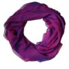Dolce & Gabbana Purple Silk Rectangle Wrap Shawl Scarf - Image 2