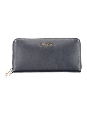 Tommy Hilfiger Blue Leather Women Wallet