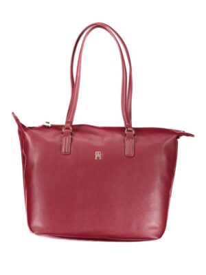 Tommy Hilfiger Pink Polyester Women Handbag