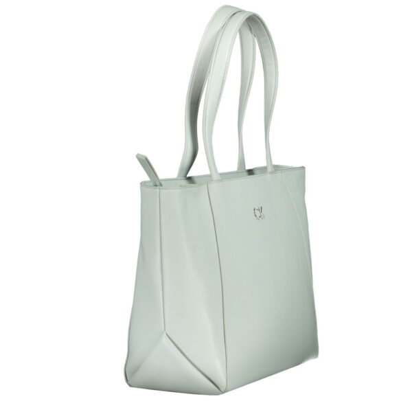 Calvin Klein Light Blue Polyethylene Women Handbag - Image 3