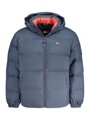 Tommy Hilfiger Blue Polyester Men Jacket