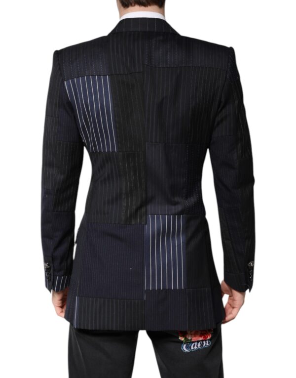 Dolce & Gabbana Multicolor Patchwork Jacket Coat Suit Blazer - Image 4
