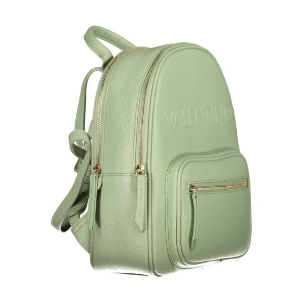 Valentino Bags Green Polyethylene Backpack - Image 3