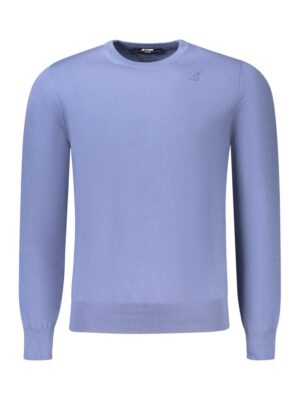 K-WAY Blue Cotton Men Sweater