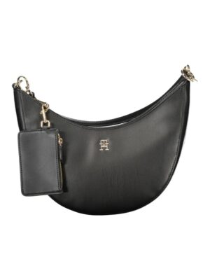 Tommy Hilfiger Black Polyethylene Women Handbag