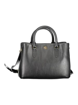 Ralph Lauren Black Leather Handbag