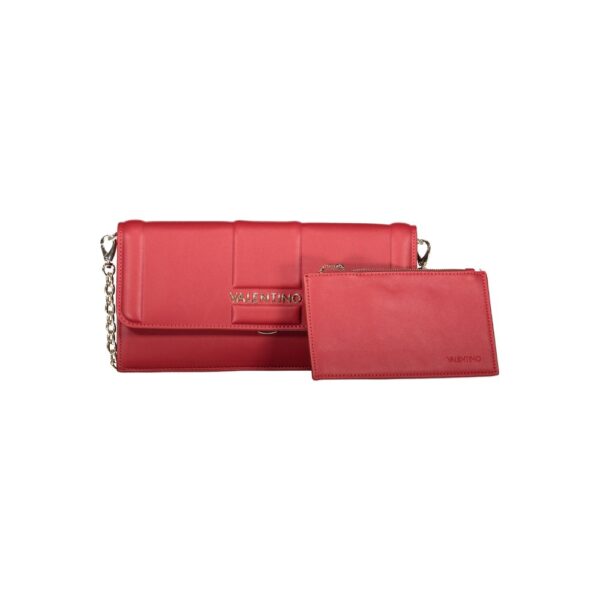 Valentino Bags Red Polyethylene Women Handbag - Image 3