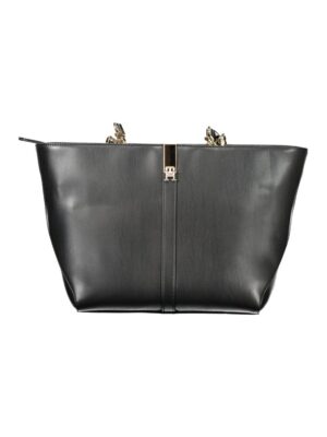 Tommy Hilfiger Black Polyethylene Women Handbag