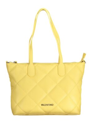 Valentino Bags Yellow Polyethylene Handbag