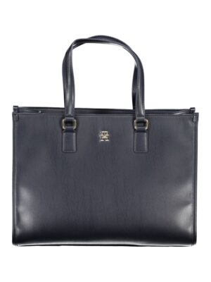 Tommy Hilfiger Blue Polyethylene Handbag