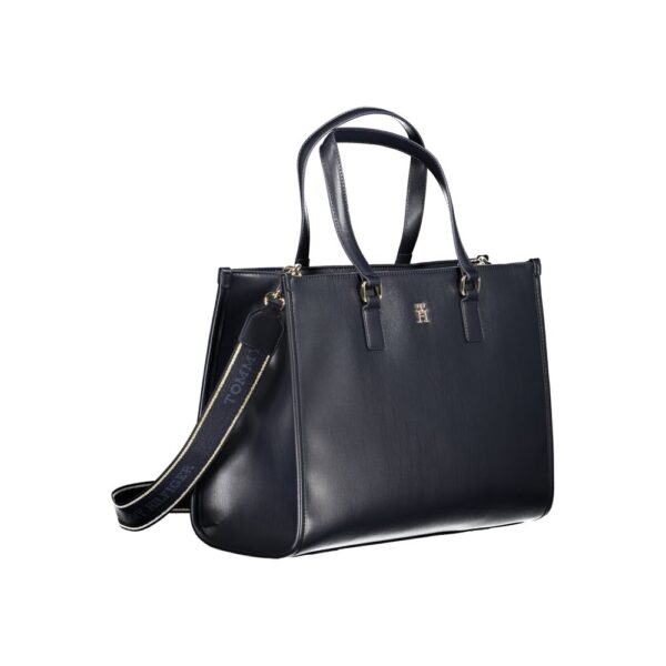 Tommy Hilfiger Blue Polyethylene Handbag - Image 3