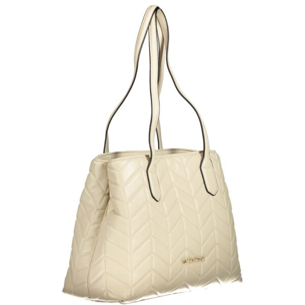 Valentino Bags Beige Polyethylene Women Handbag - Image 3