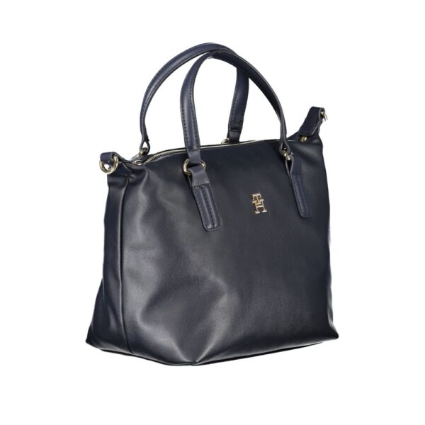 Tommy Hilfiger Blue Polyester Handbag - Image 3