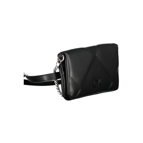 Calvin Klein Black Cotton Handbag - Image 3