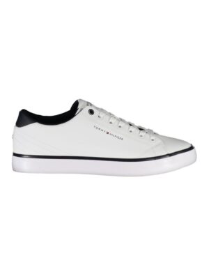 Tommy Hilfiger White Polyester Sneaker