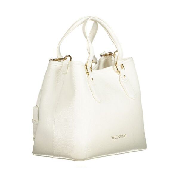 Valentino Bags White Polyethylene Women Handbag - Image 3