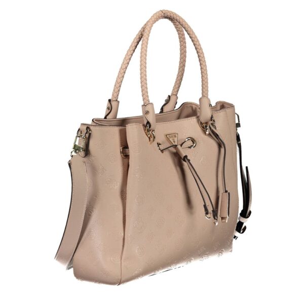 Guess Jeans Pink Polyethylene Women Handbag - Image 3