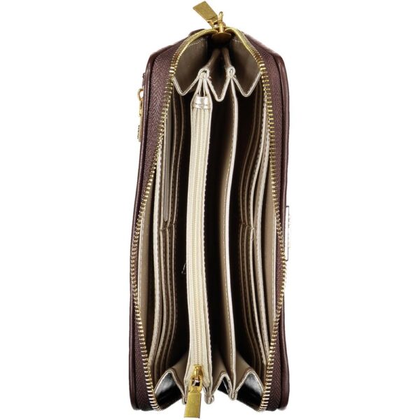 Guess Jeans Chic Brown Polyethylene Wallet with Coin Purse - Image 3