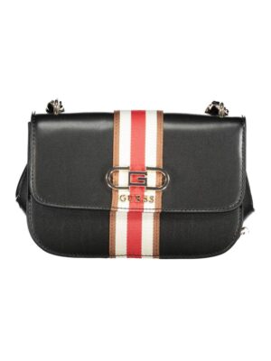 Guess Jeans Black Polyethylene Handbag