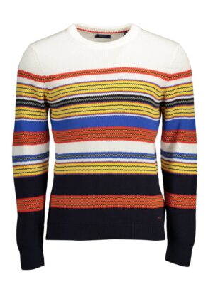 Gant Blue Cotton Men Sweater