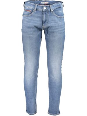 Tommy Hilfiger Blue Cotton Jeans & Pant