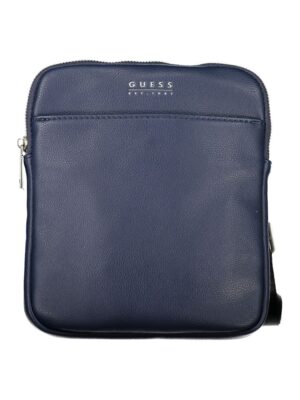 Guess Jeans Sleek Blue Shoulder Bag with Ample Storage