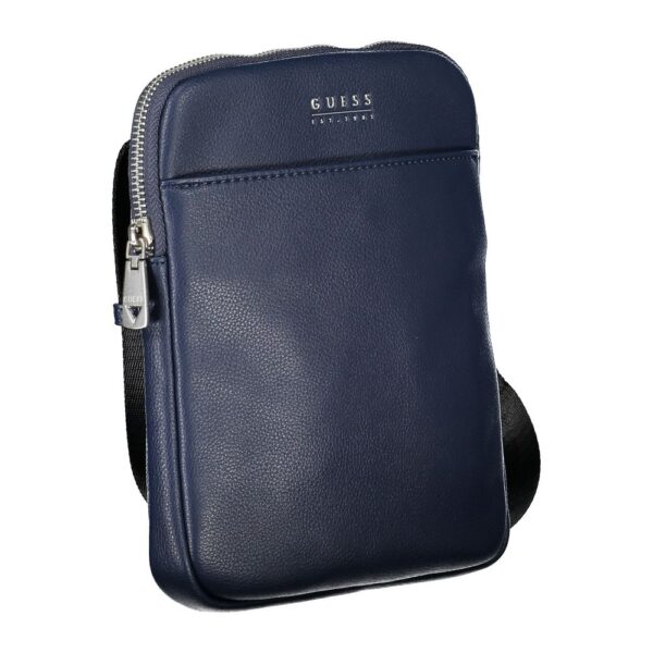 Guess Jeans Sleek Blue Shoulder Bag with Ample Storage - Image 2