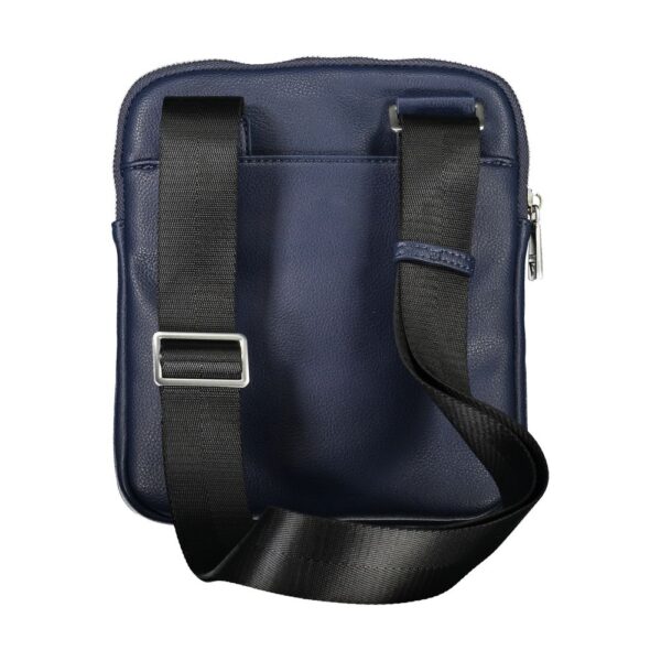 Guess Jeans Sleek Blue Shoulder Bag with Ample Storage - Image 3