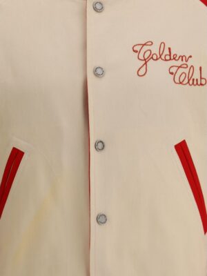 Golden Goose Embroidered bomber Jacke