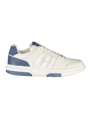 Tommy Hilfiger White Leather Men Sneaker