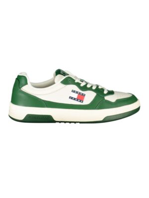 Tommy Hilfiger White Leather Men Sneaker