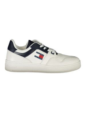 Tommy Hilfiger Blue Leather Men Sneaker