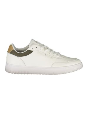 Tommy Hilfiger White Leather Men Sneaker