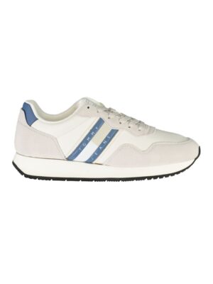 Tommy Hilfiger White Leather Men Sneaker