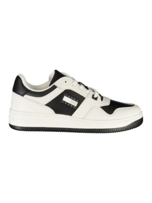 Tommy Hilfiger White Leather Mens Sneaker