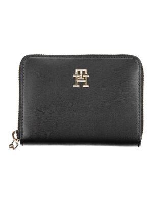 Tommy Hilfiger Black Polyethylene Women Wallet