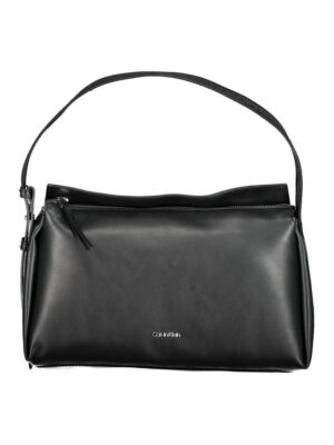 Calvin Klein Black Polyester Handbag