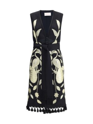 Valentino Embroidered long Vest
