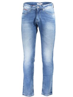 Tommy Hilfiger Blue Cotton Men Jeans