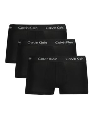 Calvin Klein Black Cotton Men Boxer